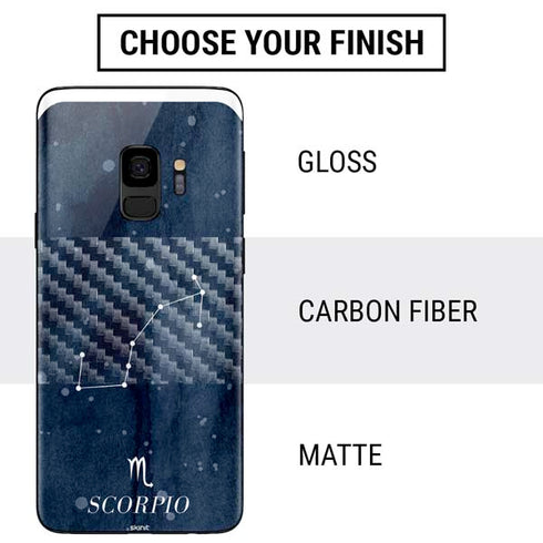 Scorpio Constellation Galaxy S9 Skin